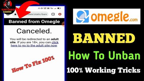 remove ban from omegle